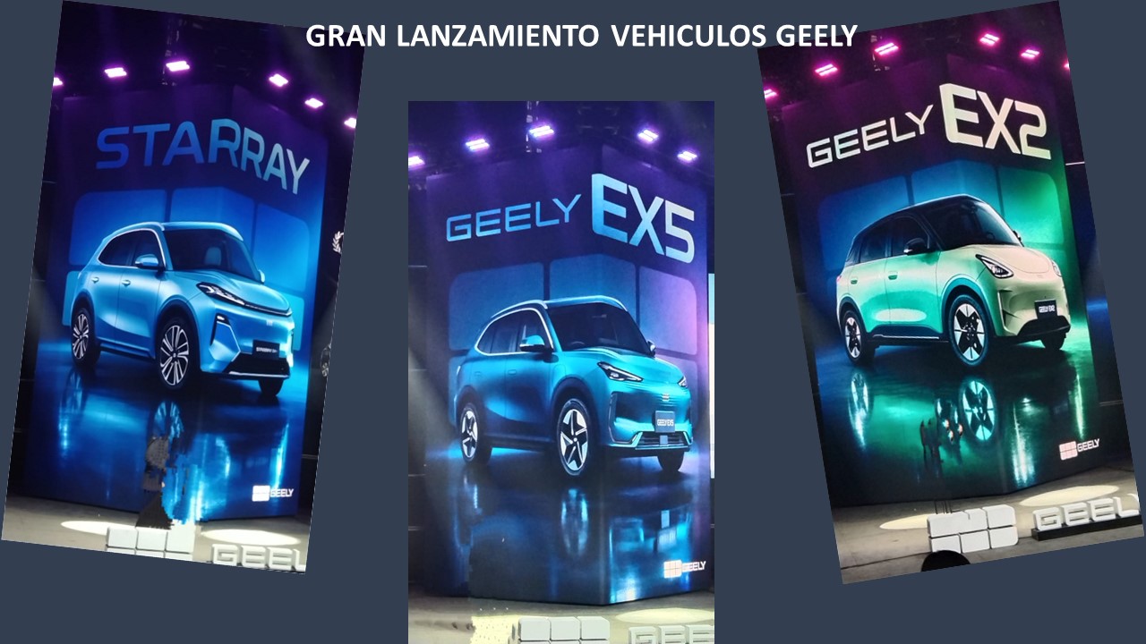 evento de lanzamiento de vehículos eléctricos de Geely