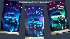 lanzamiento oficial del portafolio de Geely